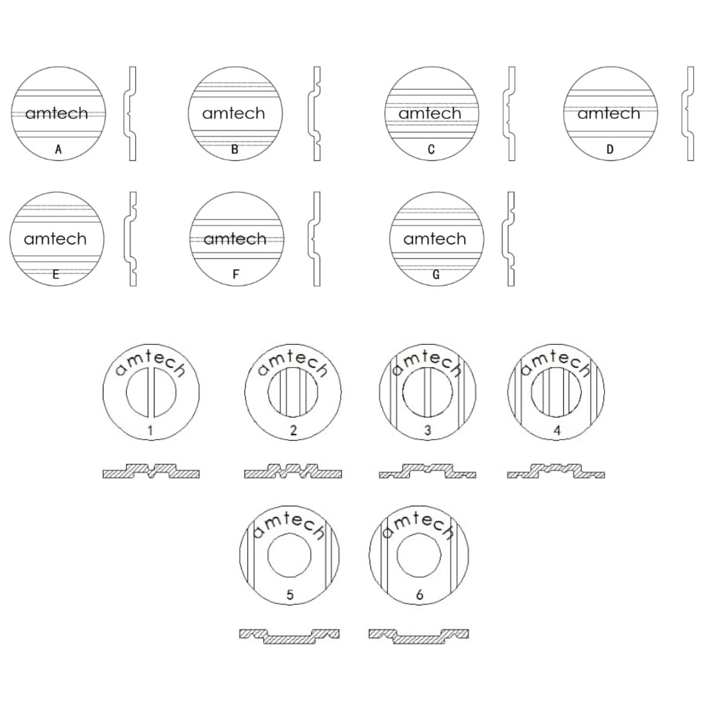 Amtech Range Servant Token Map for the Golf Range Ball Dispenser