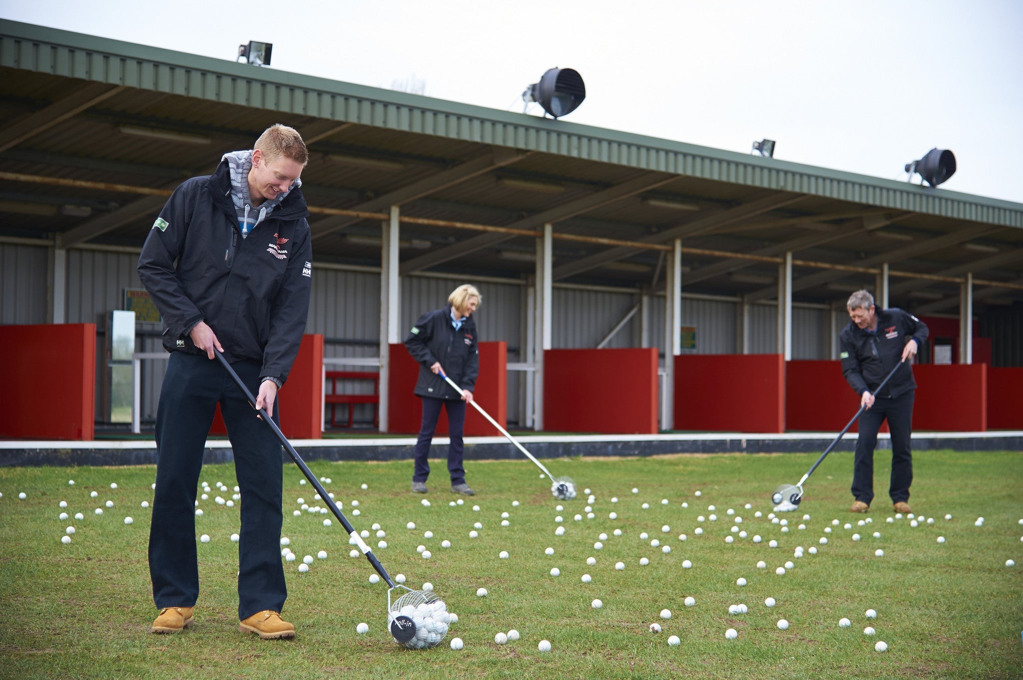 K-Golf Kollectaball Roller Manual Ball Collector 