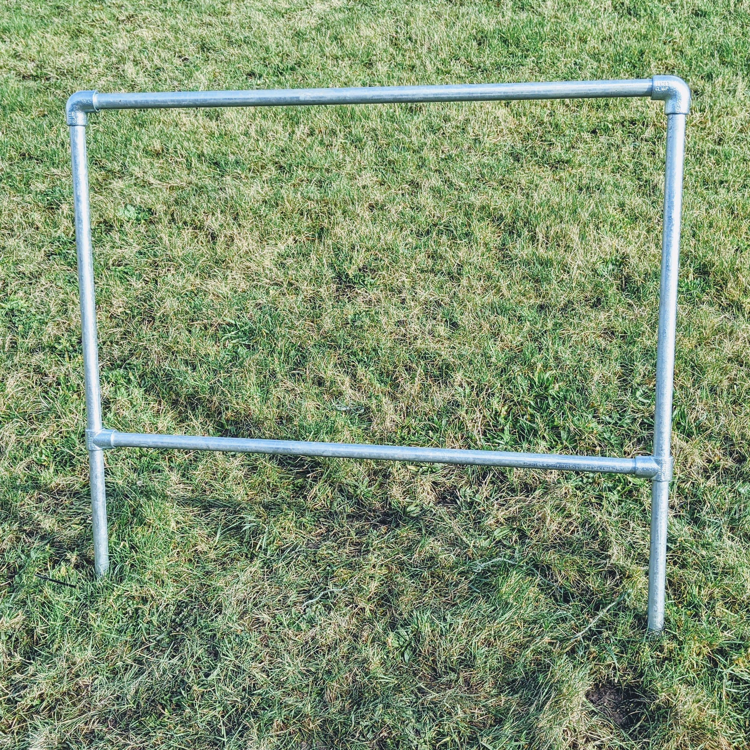 Distance Banner Square 100x100cm Steel Frame Only
