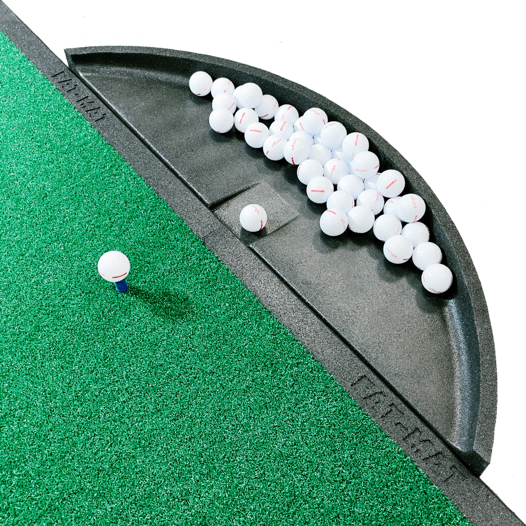 FAT-MAT Ball Tray from Amtech Range for golf driving range mats