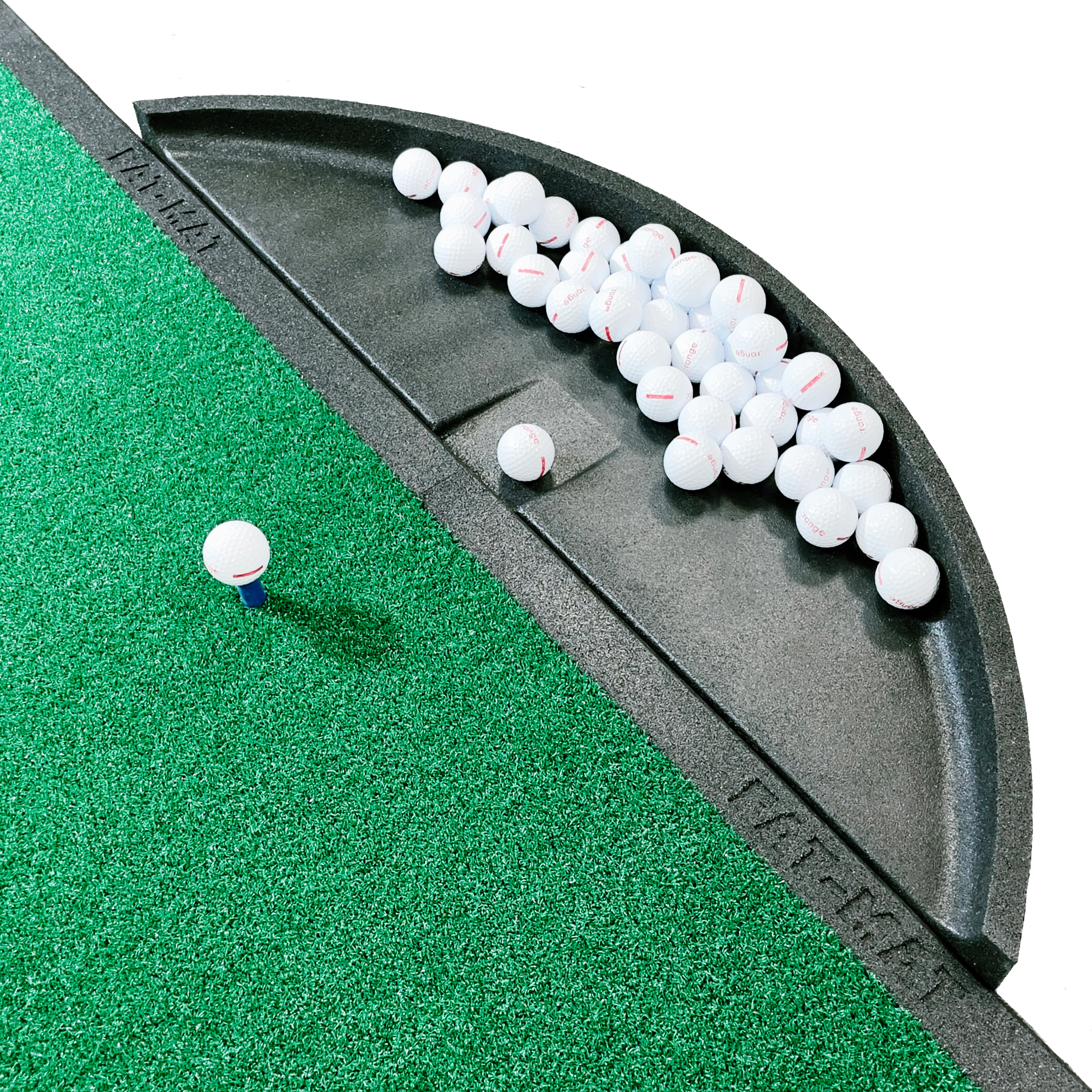 FAT-MAT Ball Tray from Amtech Range for golf driving range mats