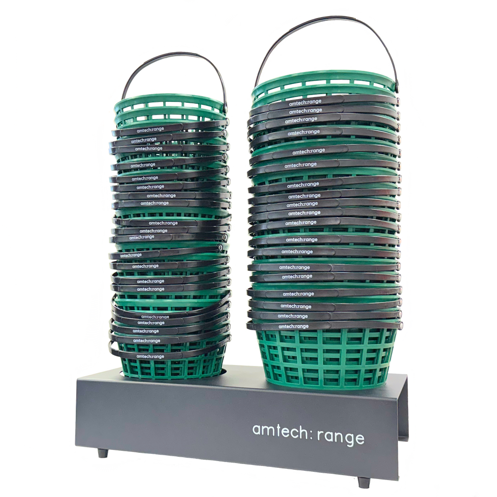 RA-BB8909 Amtech Range Ball Basket Stand Round