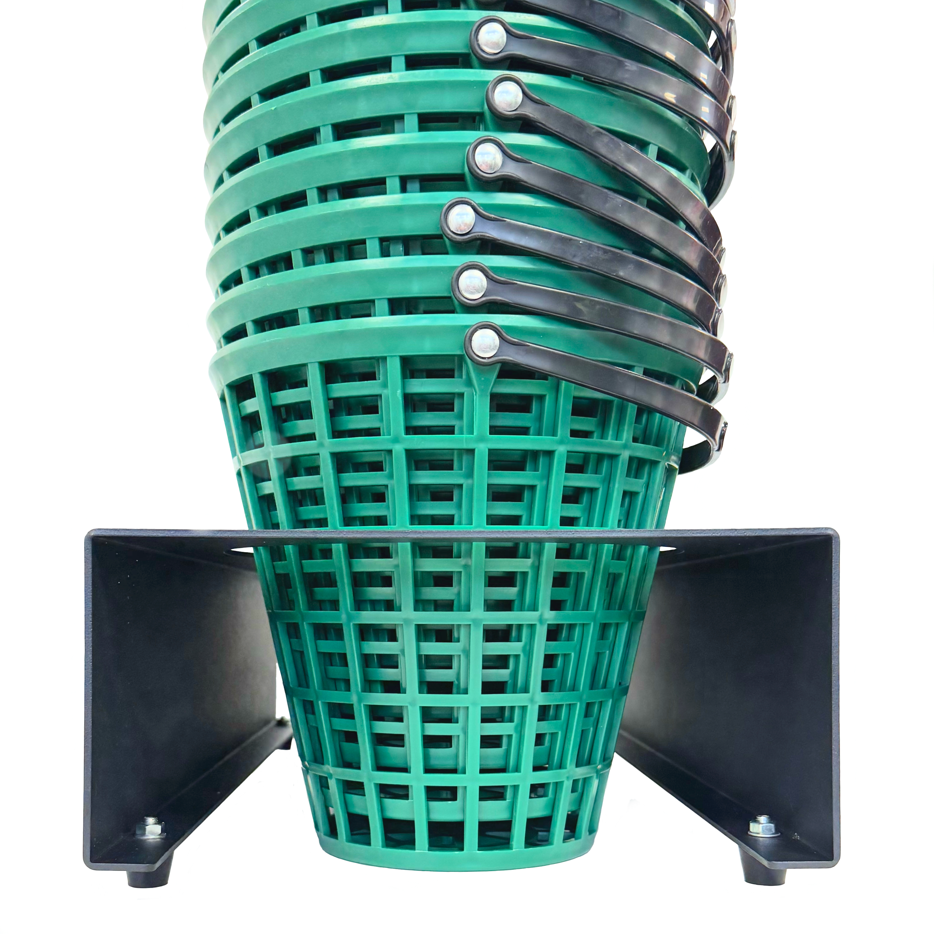RA-BB8909 Amtech Range Ball Basket Stand Round