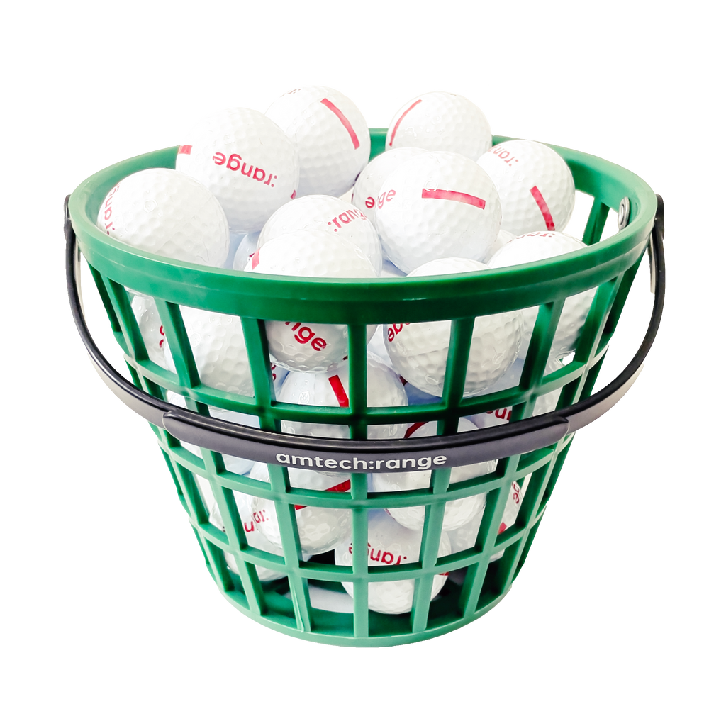 RA-BB9300 Amtech Range Round 40 Ball Basket Plastic for the Golf Driving Range