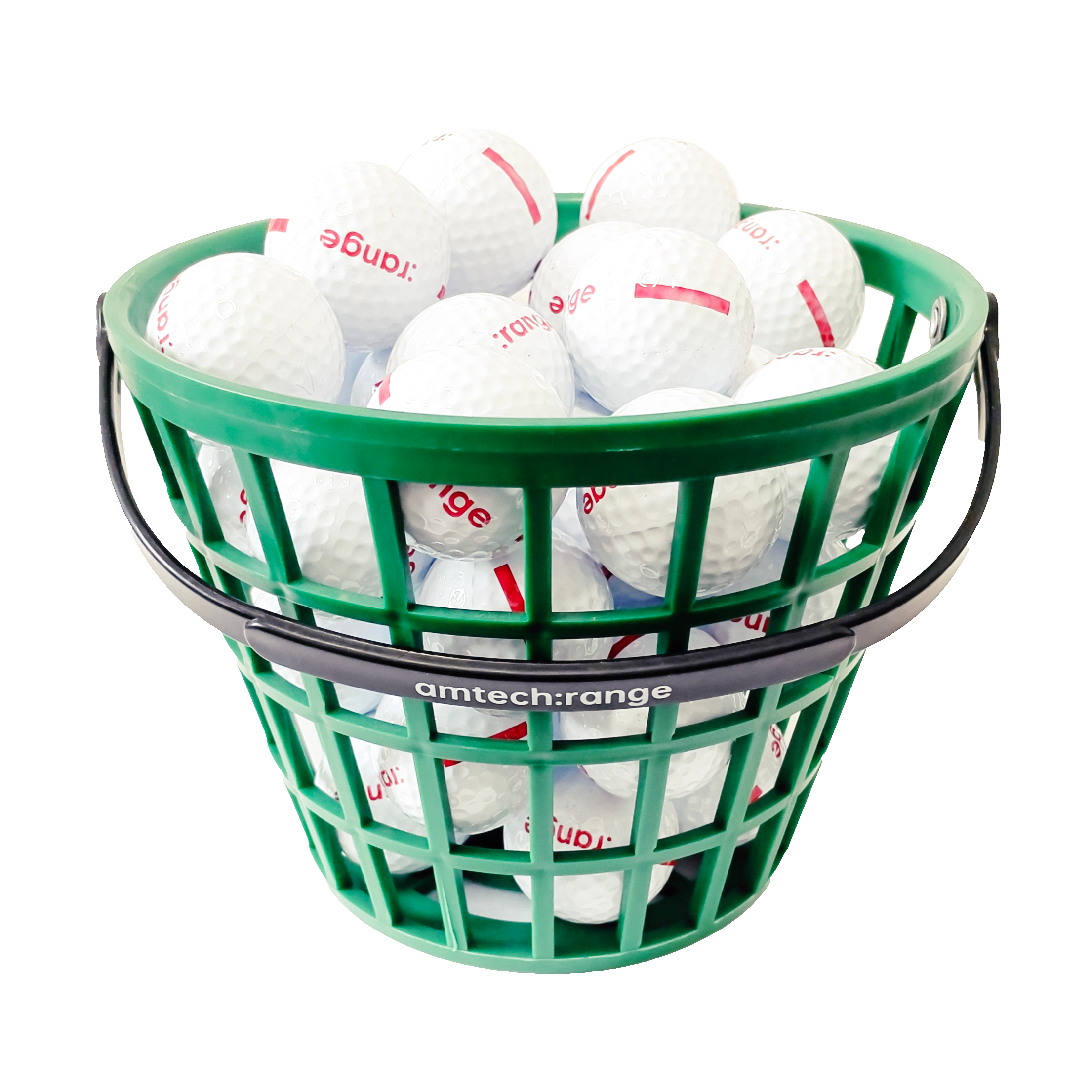 RA-BB9300 Amtech Range Round 40 Ball Basket Plastic for the Golf Driving Range