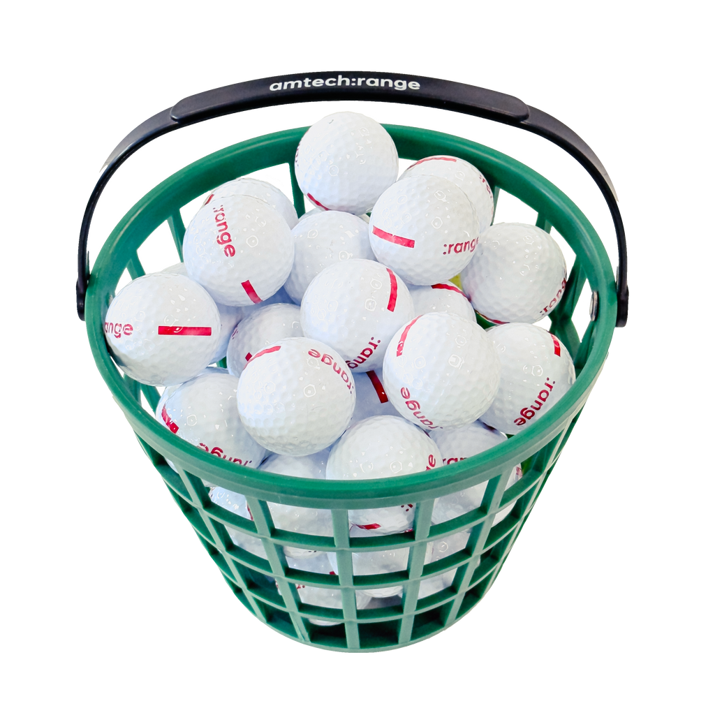 RA-BB9300 Amtech Range Round 40 Ball Basket Plastic for the Golf Driving Range