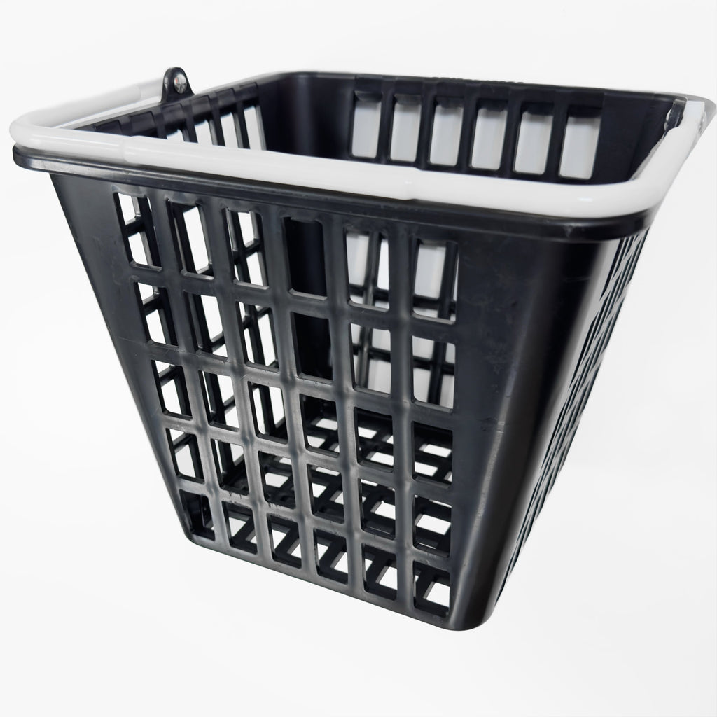 RA-BB9320 Amtech Range Ball Basket Plastic Square Black for the Golf Driving Range