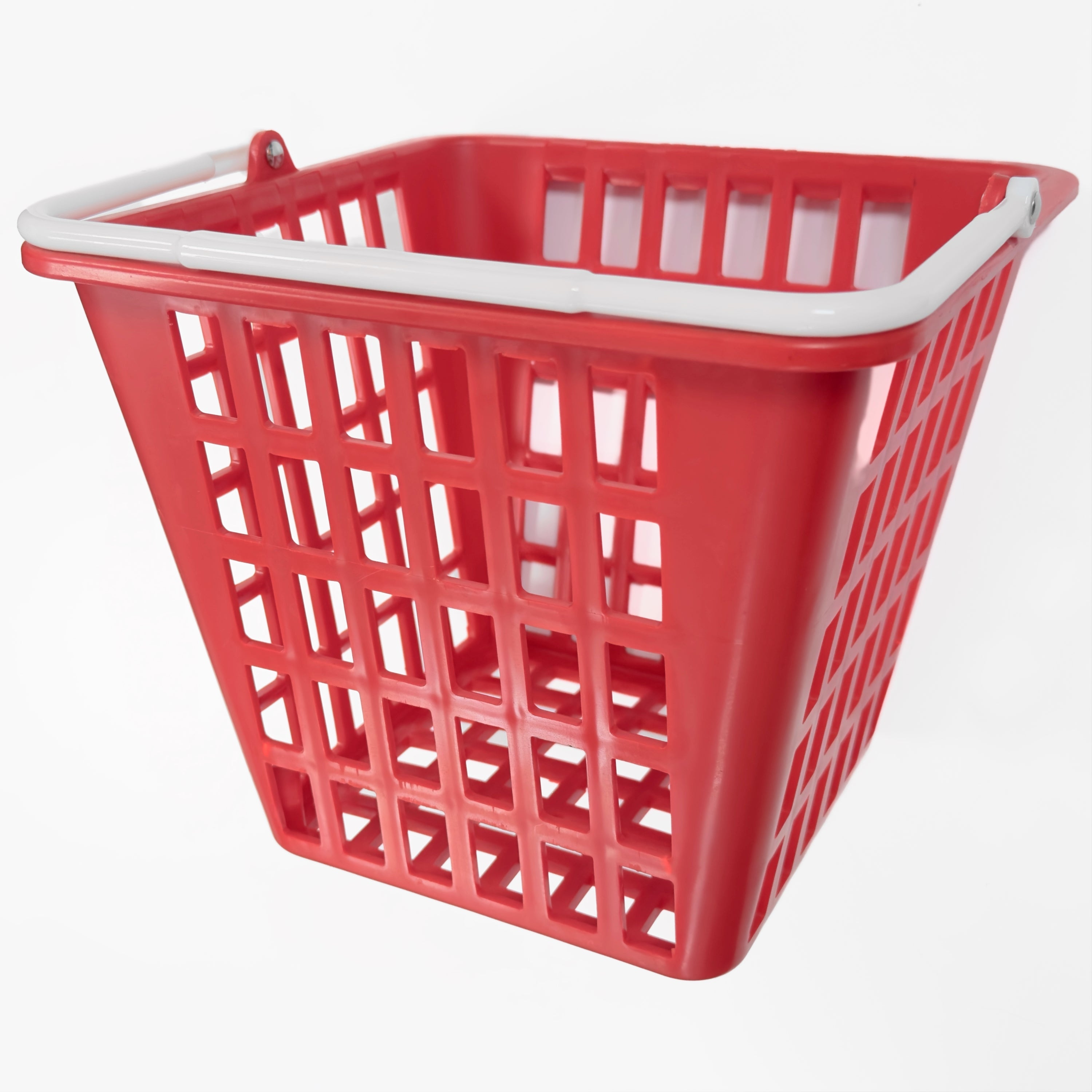 RA-BB9322 Amtech Range Ball Basket Plastic Square Red for the Golf Driving Range