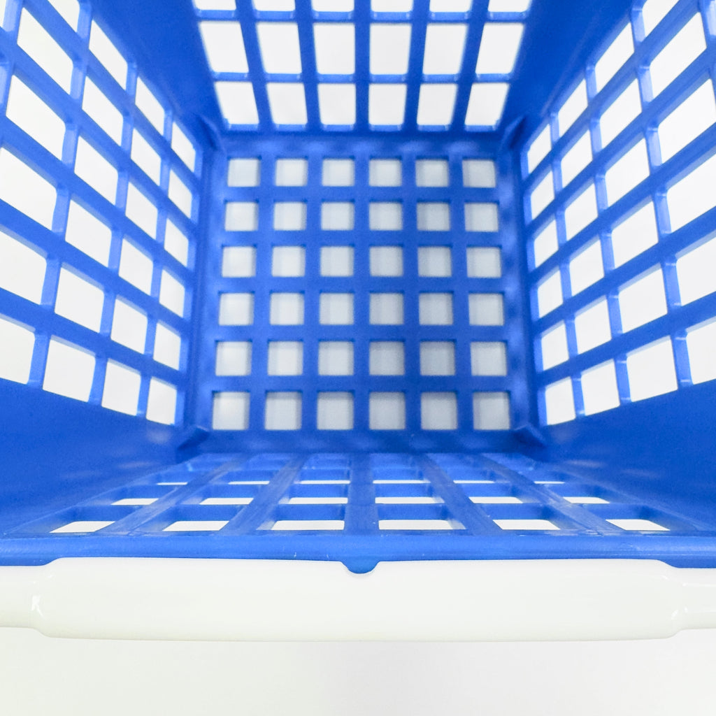 RA-BB9323 Amtech Range Ball Basket Plastic Square Blue for the Golf Driving Range