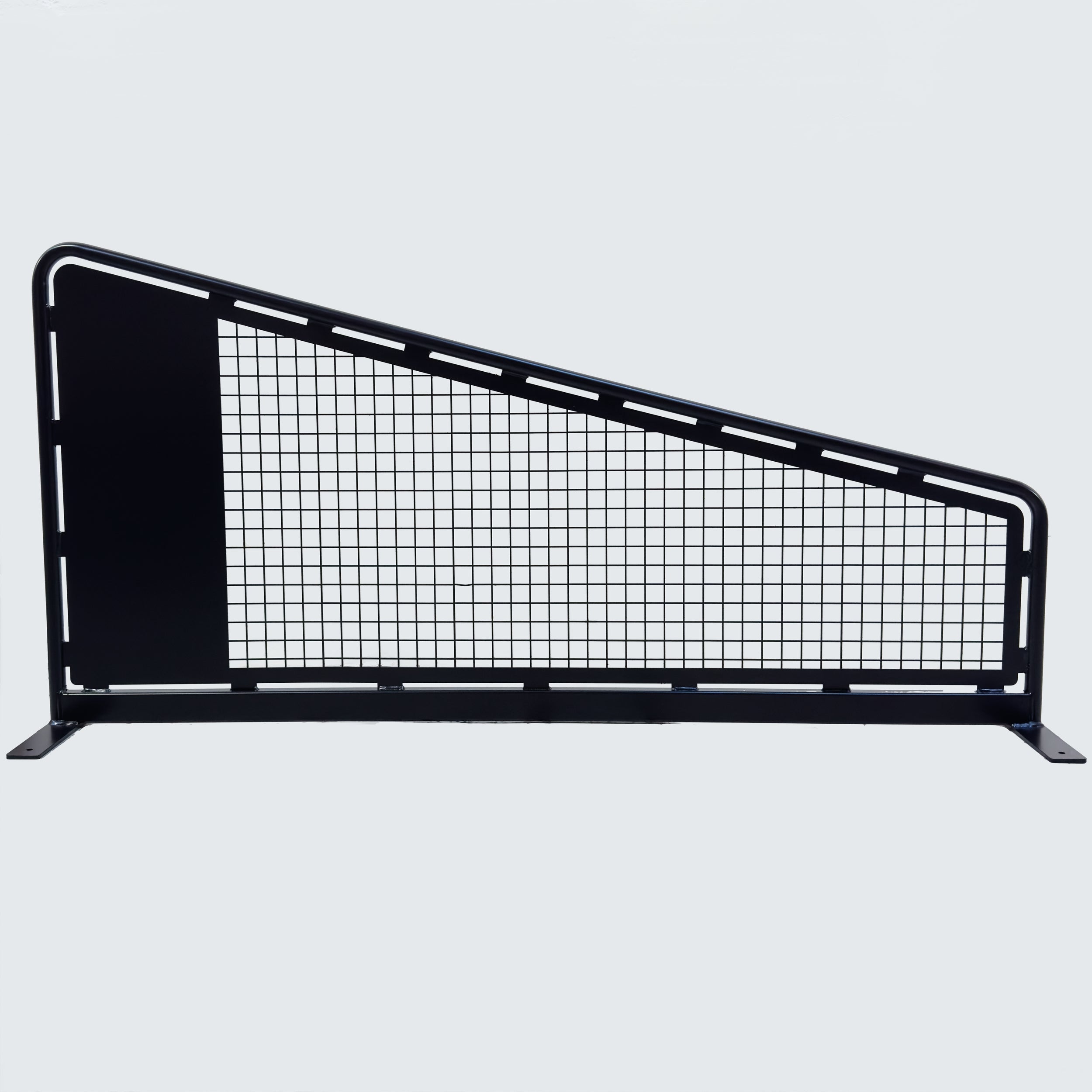 RA-DV9031 Amtech Range Golf Bay Divider Teardrop Steel Mesh Black