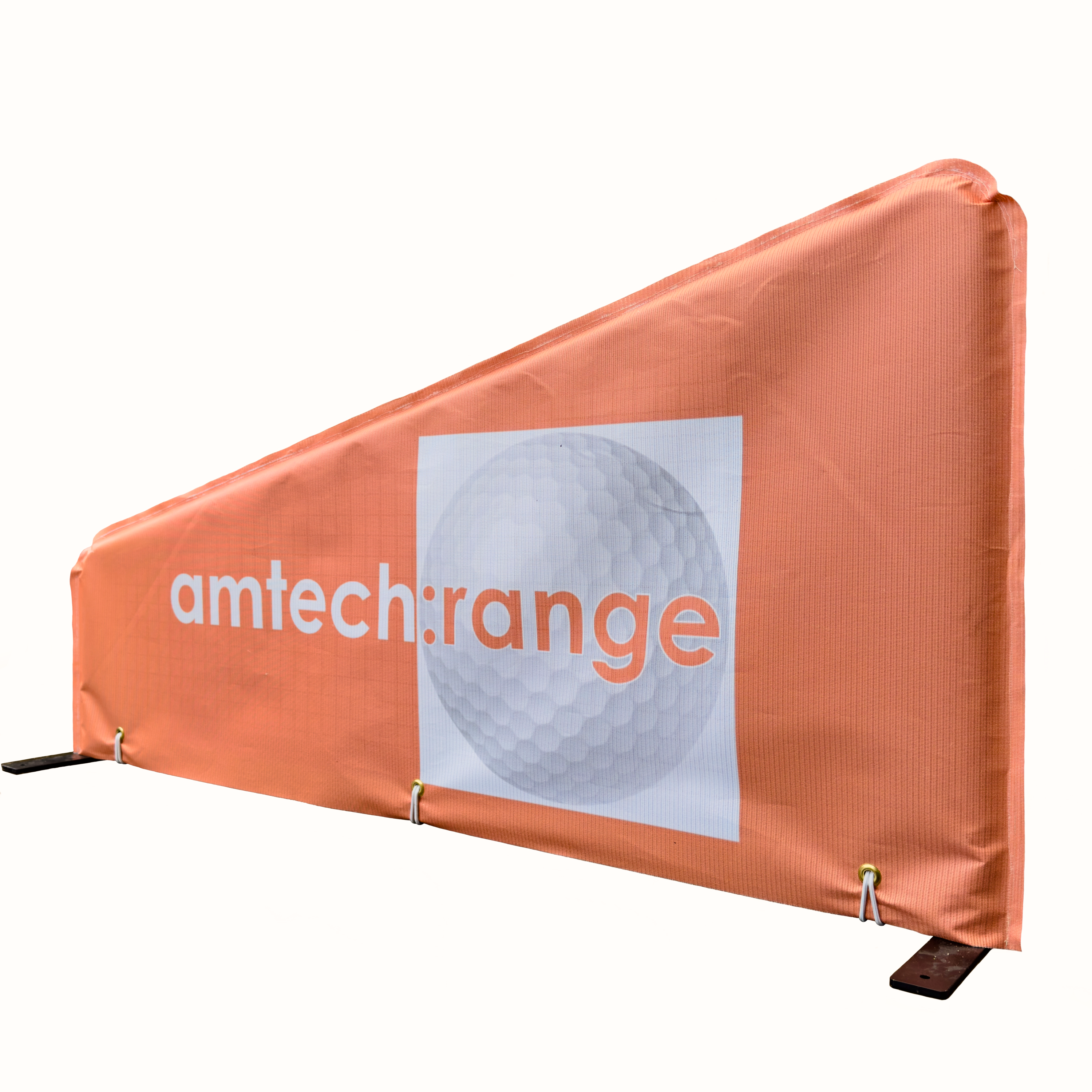 RA-DV9040 Amtech Range Golf Bay Divider Teardrop Steel PVC Mesh Sleeve