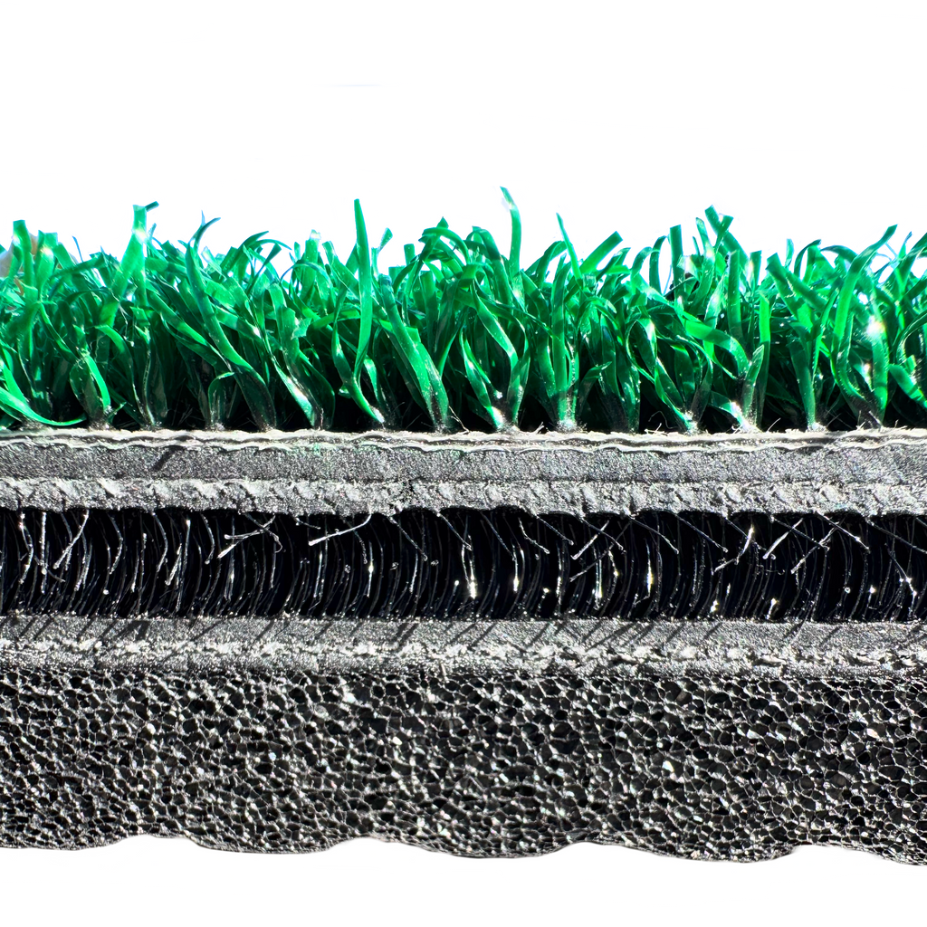 RA-MT8520 Quad Tech Golf Driving Range Mat Premium Four Layer Airflex Sandwich 150x150cm