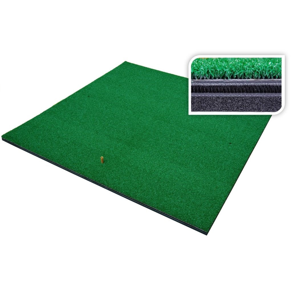 RA-MT8520 Quad Tech Golf Driving Range Mat Premium Four Layer Airflex Sandwich 150x150cm