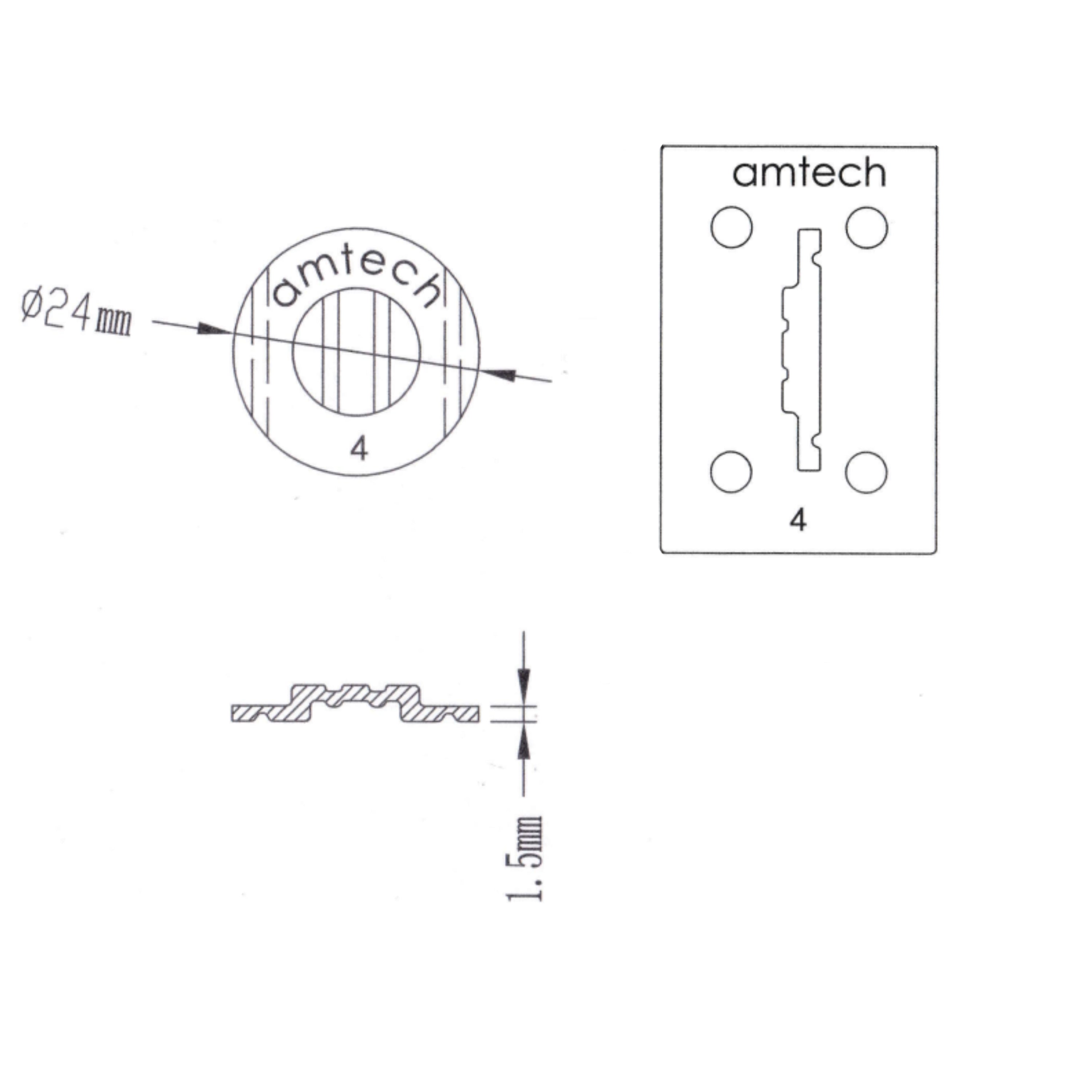 RA-PS0114 RA-PS0134 Amtech Range Servant Token 4 Silver Brass RS-IV 108730 OKA0007 Golf Driving Range Ball Dispenser