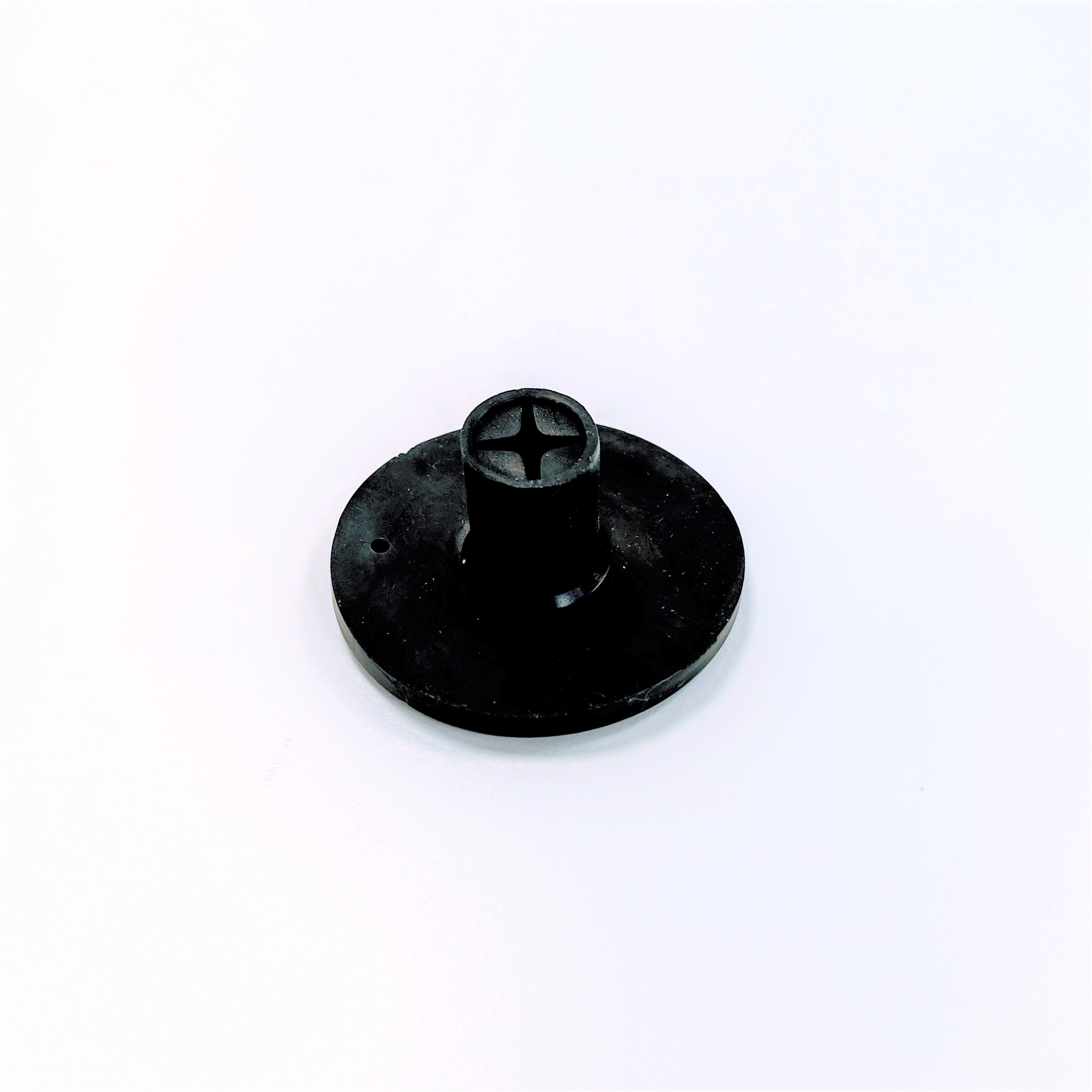 RA-TE8826 Golf Driving Range Mat Rubber Tee 25mm Cross Black