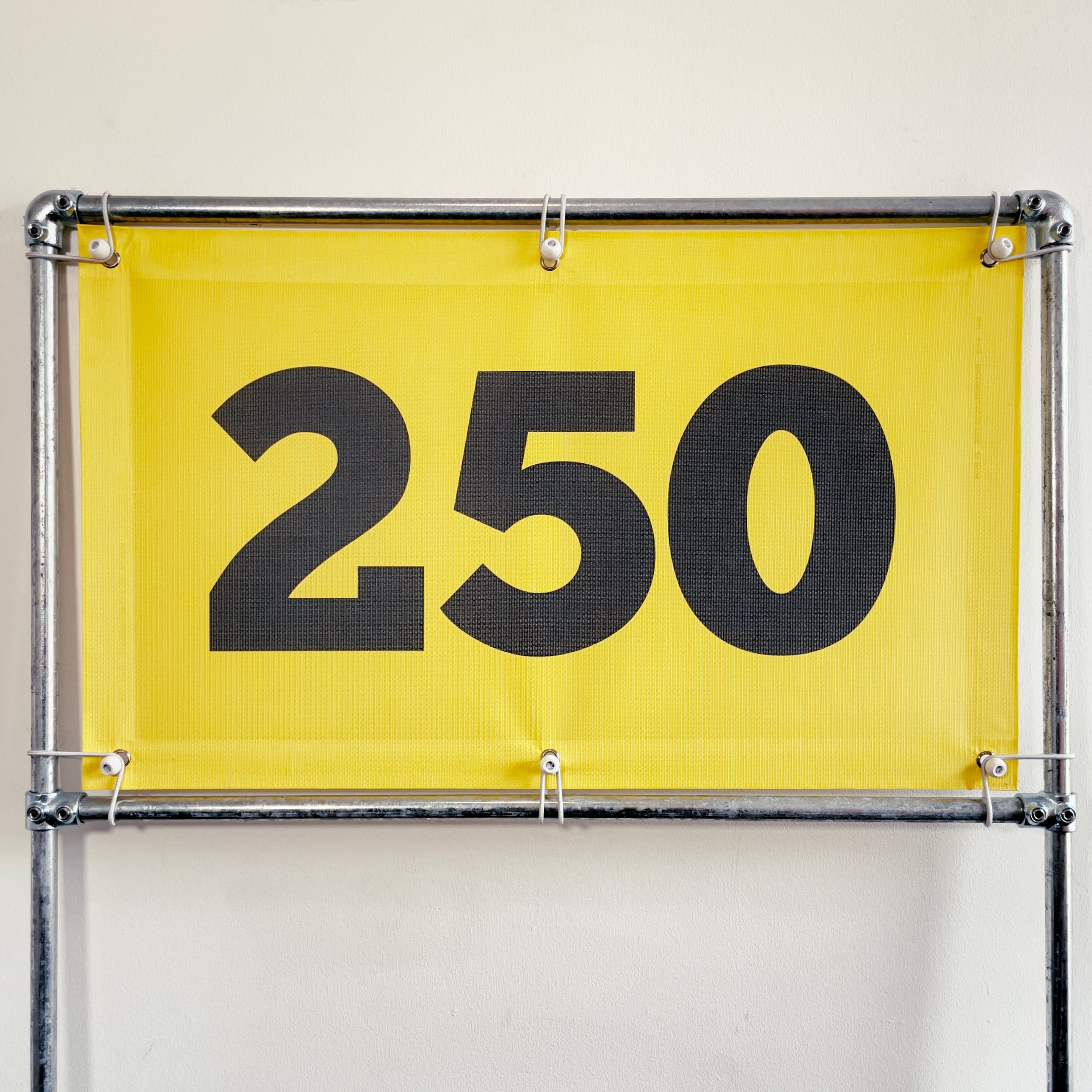 RA-TM9507 Amtech Range PVC Mesh Golf Driving Range Yardage Distance Banner Black 250