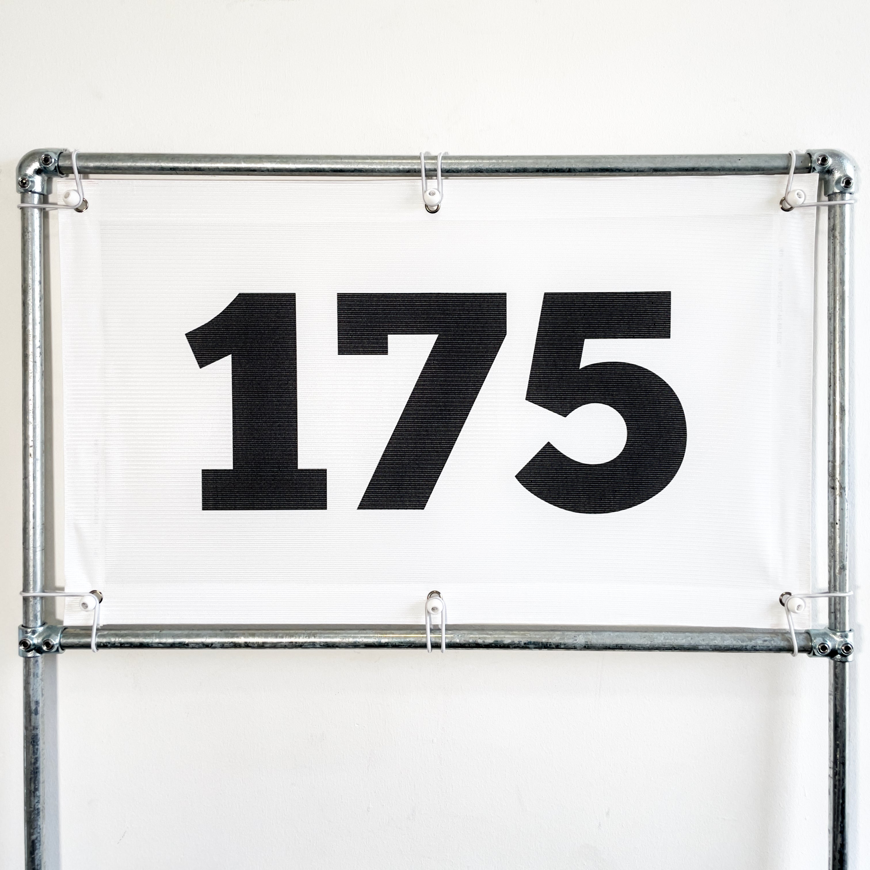 RA-TM9525 Amtech Range PVC Mesh Golf Driving Range Yardage Distance Banner White 175