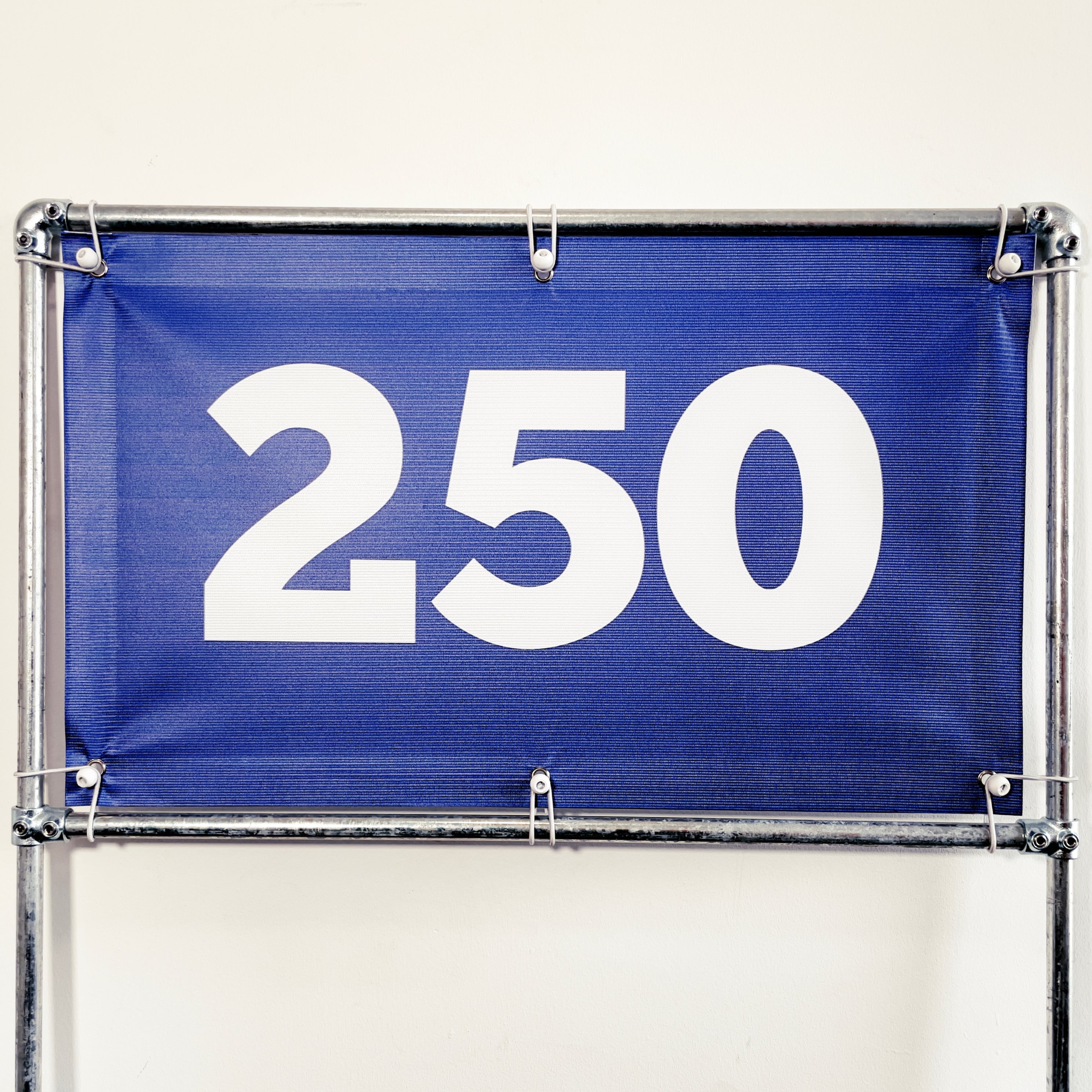RA-TM9537 Amtech Range PVC Mesh Golf Driving Range Yardage Distance Banner Blue 250