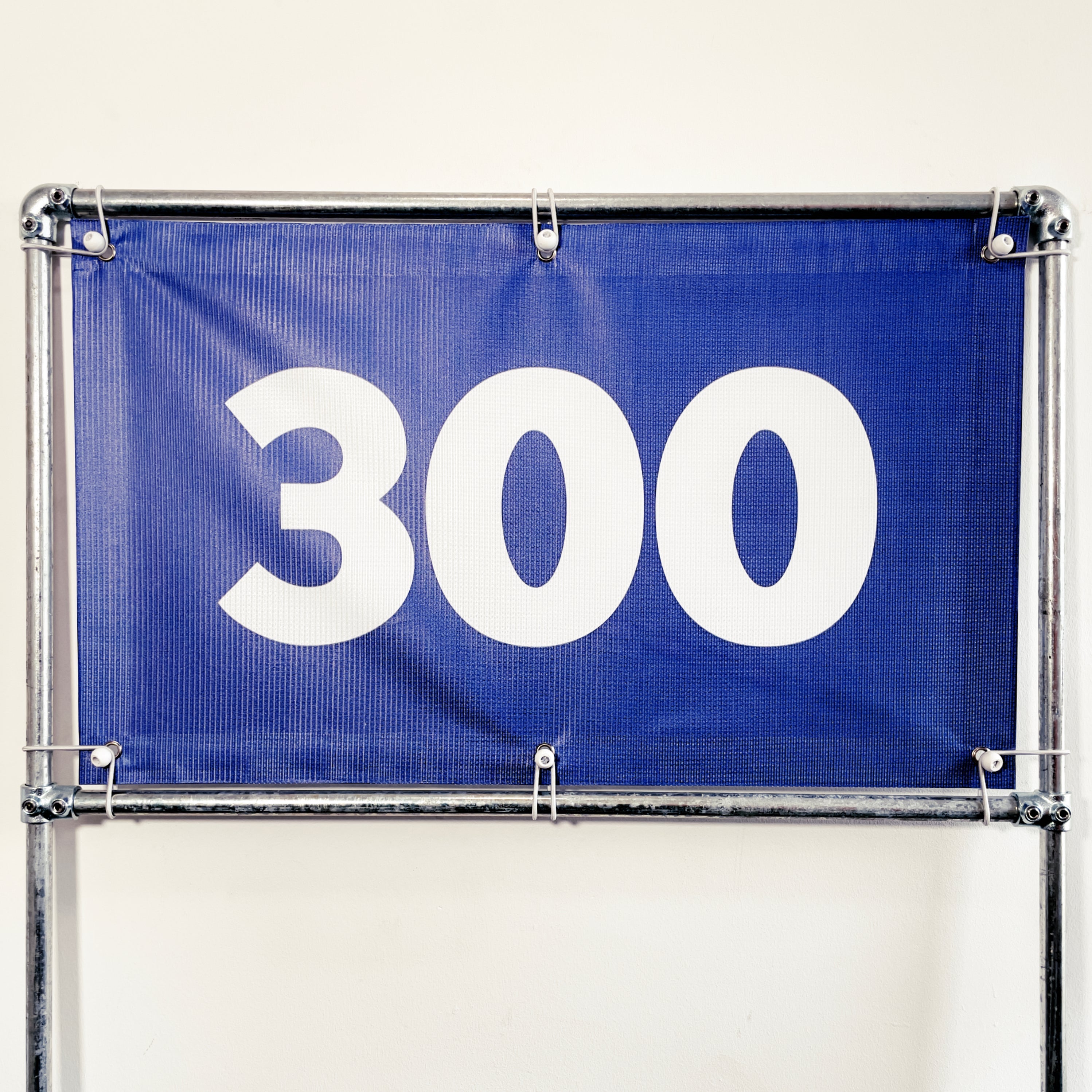 RA-TM9538 Amtech Range PVC Mesh Golf Driving Range Yardage Distance Banner Blue 300